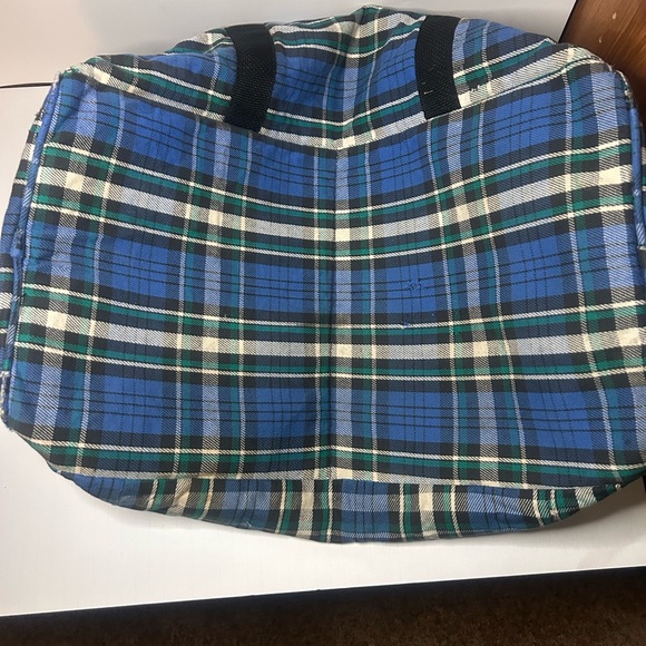 Vintage Plaid Flannel Quicksilver Duffle Bag Unique - Picture 7 of 10